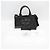Tote Prada Canapa S Größe 1BG439 Damen Canvas Schultertasche Schwarz - Ansicht 2