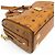 Borsa Boston Piccola Visetos Essenziale MCM Marrone - vista 6