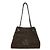 Borsa tote in pelle nubuck marrone scuro Gucci