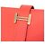 Cartera larga Hermès Bearn Soufflé rosa salmón - vista 9