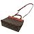 Borsa Louis Vuitton Monogram Rocky BB Marrone Monogramma - vista 2