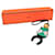 Hermès Hermes Jockey Charm Handbag Charm Brown Pink Green  - view 2