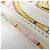 Fendi FENDACE Mini Sunshine Shopper 8BS051 Rosa Bianco D'oro - vista 10