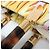 Fendi FENDACE Mini Sunshine Shopper 8BS051 Rosa Bianco D'oro - vista 11