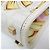 Fendi FENDACE Mini Sunshine Shopper 8BS051 Rosa Bianco D'oro - vista 7