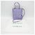 Bottega Veneta Mini Cassette Leder Schulter- und Tragetasche Lila - Ansicht 2