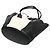Bolsa Tote Grande Bottega Veneta Basket Preto Fora de branco - vista 2