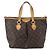 Louis Vuitton Palermo Handtasche aus Monogramm-Canvas PM Braun - Ansicht 2