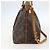 Louis Vuitton Palermo Handtasche aus Monogramm-Canvas PM Braun - Ansicht 3