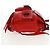 Gucci Bamboo Medium Leder Rucksack mit Quaste Rot - Ansicht 3