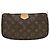Louis Vuitton Multi Pochette Accessori in Tela Monogram Marrone