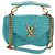 Louis Vuitton New Wave Chain Quilted Leather PM Blu