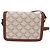 Céline NUOVA BORSA A MANO CELINE TRIOMPHE TEEN 188882 CANVAS E PELLE DI VITELLO Beige - vista 2