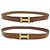Hermès CINTURÓN HERMES H BUCLE GUILLOCHE 32MM T105 EN CUERO REVERSIBLE TOGO EPSOM Castaño