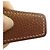 Hermès CINTURÓN HERMES H BUCLE GUILLOCHE 32MM T105 EN CUERO REVERSIBLE TOGO EPSOM Castaño - vista 12