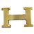 Hermès CINTURÓN HERMES H BUCLE GUILLOCHE 32MM T105 EN CUERO REVERSIBLE TOGO EPSOM Castaño - vista 14