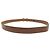 Hermès CINTURÓN HERMES H BUCLE GUILLOCHE 32MM T105 EN CUERO REVERSIBLE TOGO EPSOM Castaño - vista 4