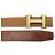 Hermès CINTURÓN HERMES H BUCLE GUILLOCHE 32MM T105 EN CUERO REVERSIBLE TOGO EPSOM Castaño - vista 9