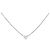 Autre Marque Collana Mysterious Heart in Platino e Diamante STAR JEWELRY
