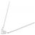 Autre Marque Collana Mysterious Heart in Platino e Diamante STAR JEWELRY - vista 2