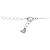 Autre Marque Collana Mysterious Heart in Platino e Diamante STAR JEWELRY - vista 5