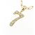 Autre Marque Collana Eyefunny Au750 Diamond Number D'oro - vista 3