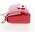 Borsa a Spalla Sound Chain Prada in Pelle Saffiano Piccola Rosso - vista 3