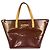 Borsa Bellevue Monogram Vernis PM di Louis Vuitton Porpora
