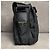 Bolsa de ombro para laptop em nylon Saffiano Tessuto com logo triangular Prada Preto - vista 3