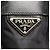 Bolsa de ombro para laptop em nylon Saffiano Tessuto com logo triangular Prada Preto - vista 8