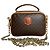 Vintage Celine Céline Macadam Mini Kamera Schultertasche Braun