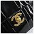 CHANEL Matelassé 30 Borsa a Spalla con Catena Smalto Nero Oro CC Auth 158839 D'oro - vista 17