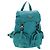 PRADA Backpack Nylon Turquoise Blue Silver Auth 157362V Silvery