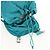 PRADA Backpack Nylon Turquoise Blue Silver Auth 157362V Silvery - view 25