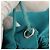 PRADA Backpack Nylon Turquoise Blue Silver Auth 157362V Silvery - view 9