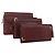 Borsa a tracolla CARTIER in pelle 3 pezzi Bordeaux Auth 151788 Bordò