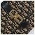 Borsa a Spalla in Tela Trotter Christian Dior Blu Navy Oro Auth 158813 D'oro - vista 17