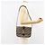 Borsa a Spalla in Tela Trotter Christian Dior Blu Navy Oro Auth 158813 D'oro - vista 23