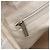 CHANEL Nova linha de viagem Bolsa de mão em nylon bege prata CC Auth mr1703 - vista 17