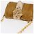 Borsa a Spalla Miu Miu con Catena Smalto Giallo Oro Auth BA8837 D'oro - vista 6