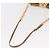 Borsa a Spalla Miu Miu con Catena Smalto Giallo Oro Auth BA8837 D'oro - vista 7