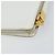 Céline Borsa a Spalla CELINE in Pelle Bianca e Oro Auth 156322 Bianco D'oro - vista 15