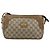 Gucci Borsa a Spalla GG Supreme in PVC Pelle Beige Oro Auth 156786 D'oro - vista 13