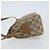 Gucci Borsa a Spalla GG Supreme in PVC Pelle Beige Oro Auth 156786 D'oro - vista 4