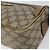 Gucci Borsa a Spalla GG Supreme in PVC Pelle Beige Oro Auth 156786 D'oro - vista 9