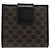 Céline Portafoglio in tela Macadam CELINE in pelle PVC nera Auth 148550V Nero - vista 13
