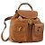 Zaino in pelle Gucci Bamboo marrone oro 003 1998 0016 Auth 153308 D'oro