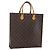 LOUIS VUITTON Borsa Sac Plat Monogram M51140 LV Auth gh1375 Monogramma