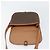 Céline Bolsa de Ombro em Lona Macadam CELINE em Couro PVC Marrom Dourado Auth ki6244 - vista 18