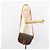 Céline Bolsa de Ombro em Lona Macadam CELINE em Couro PVC Marrom Dourado Auth ki6244 - vista 24